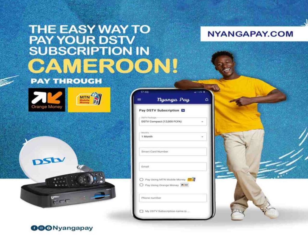 How to Pay DStv Subscription Online in Cameroon Using Mobile Money ...